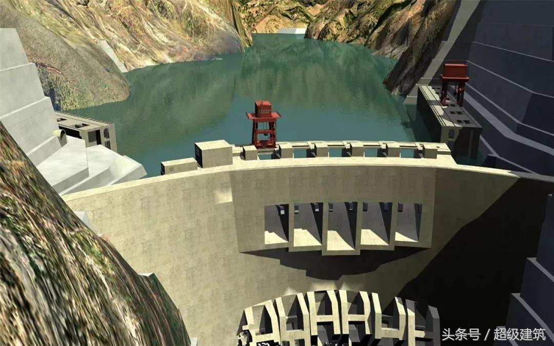 乌东德水电站洞室,雄伟壮观的乌东德水电站