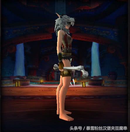 魔兽世界好看的单手锤武器幻化,魔兽世界幻化奇葩的头部