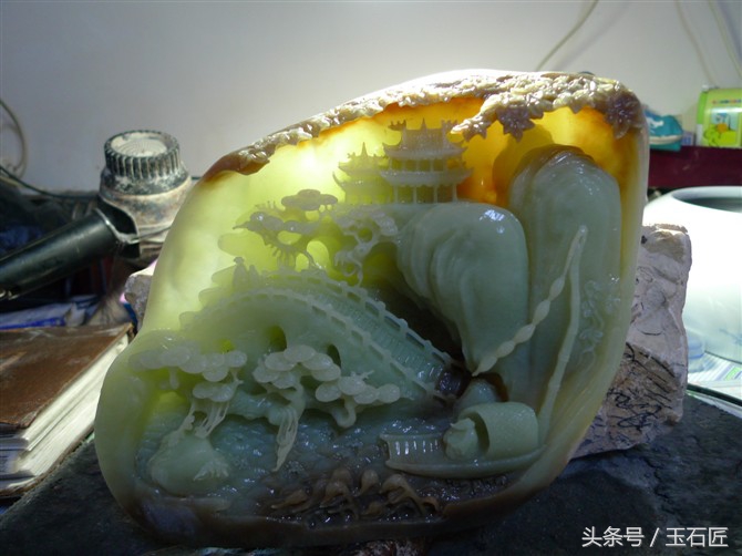 岫玉摆件的经典玉雕,岫玉摆件是手工雕刻的吗