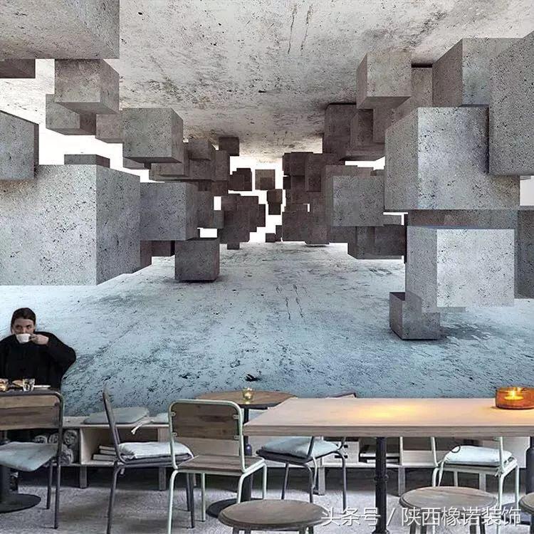 你家墙壁还裸着吗？试试感受墙纸上的3D视觉艺术吧