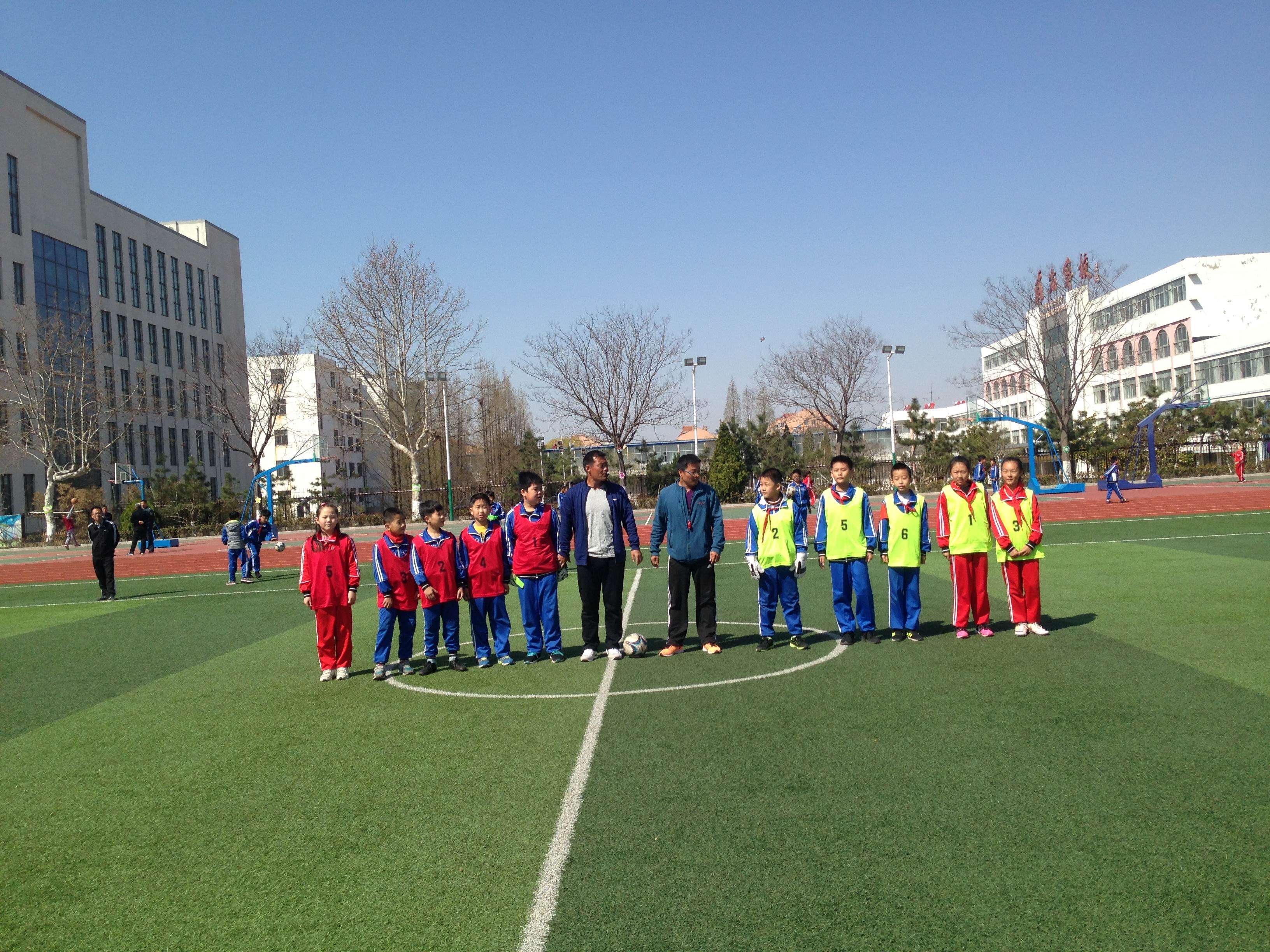 我是足球小健将,乳山黄山路中队