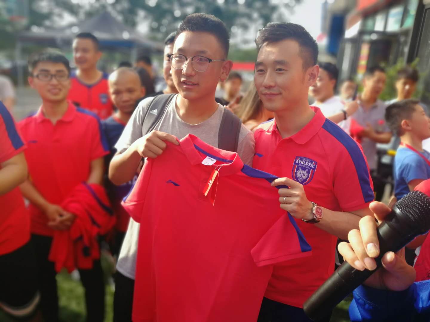 西北狼球迷助阵,西北狼发布会