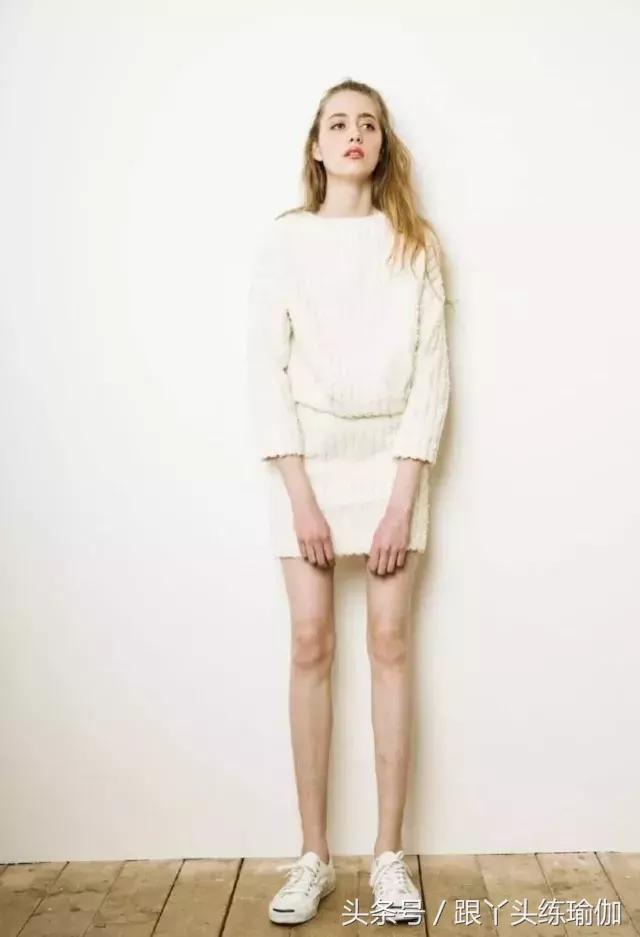 袁姗姗马甲线a4腰都是靠坚持,马甲线a4腰