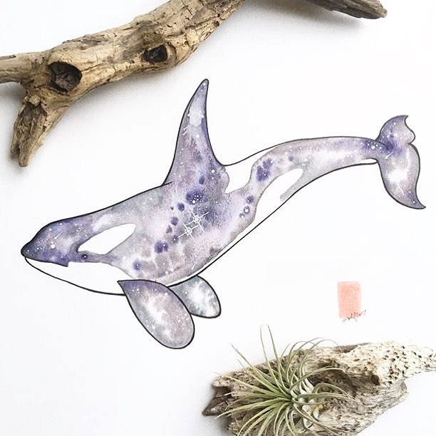 国外一对夫妻画手的手绘作品，里面有一些中国元素哦！