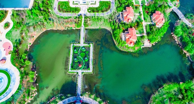 滁州花博园秋景,秋天滁州花博园图片