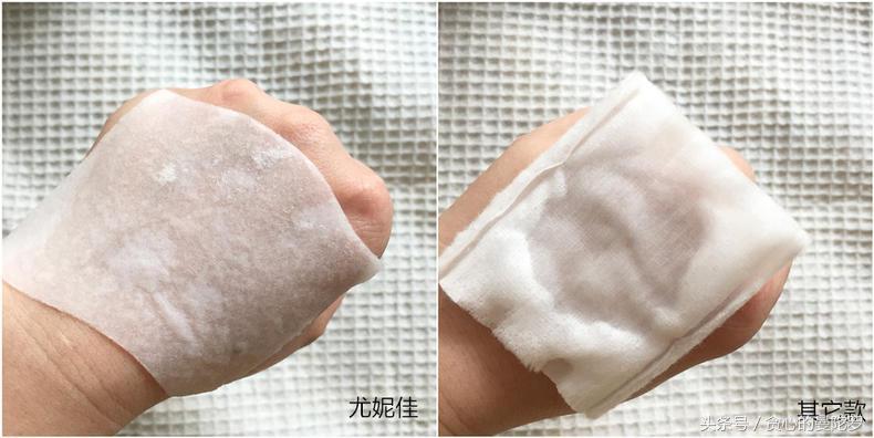 日本尤妮佳湿敷省水化妆棉,尤妮佳化妆棉四款测评