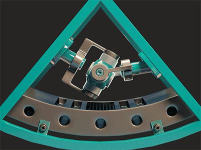 机械动态图，越南的工程师阮德升制作的机械动画，望珍藏