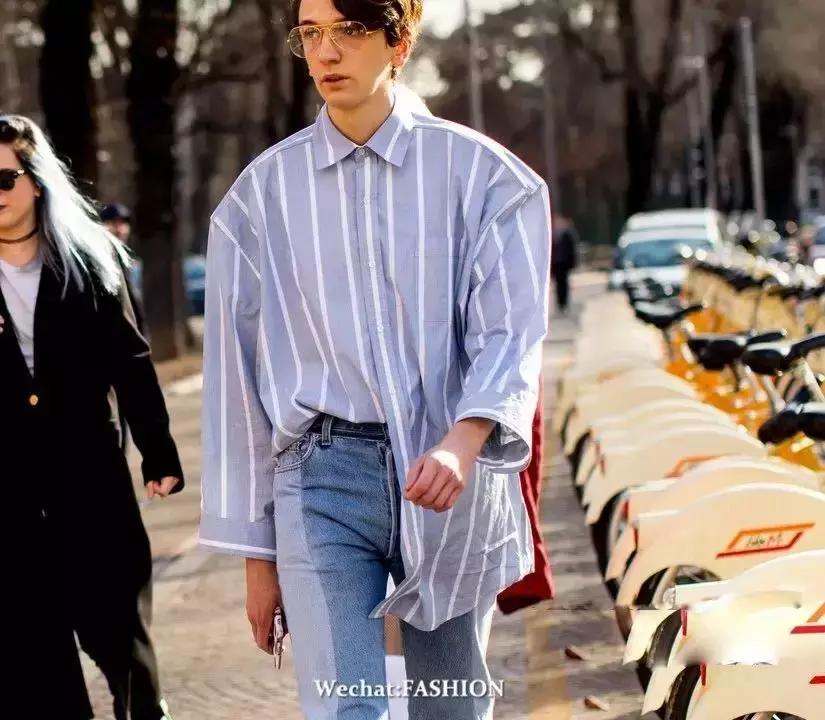经典的条纹衬衫怎么穿,条纹衬衫适合什么人穿