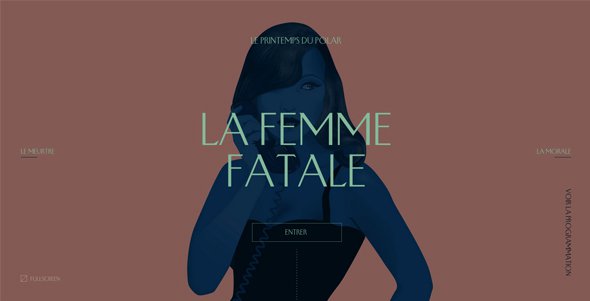 23个使用大背景的全屏网页设计作品