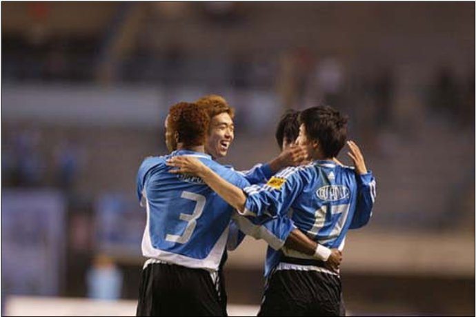 大连足球赵旭,大连实德队亚冠联赛进球