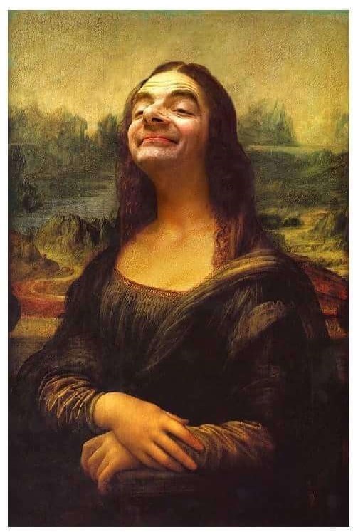 PS大神疯玩豆豆先生万用表情,变身各种知名角色笑果十足