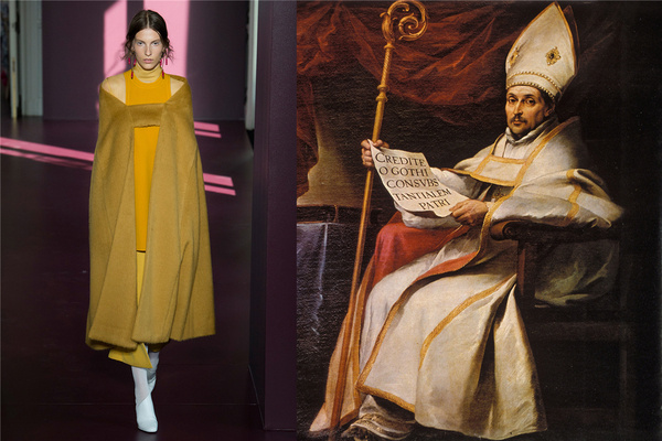 宗教元素与时尚的完美结合 (宗教仪式的象征)