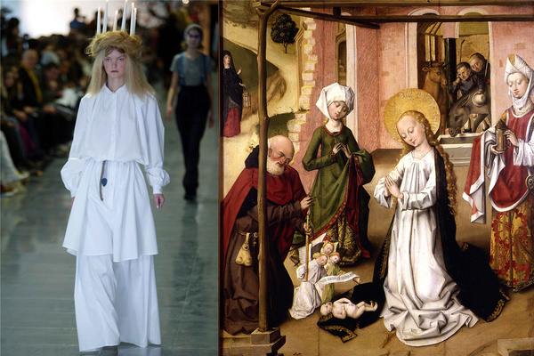 宗教元素与时尚的完美结合 (宗教仪式的象征)