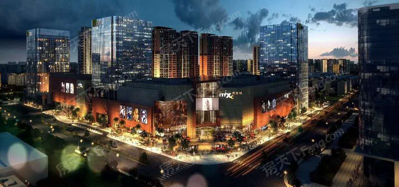 从龙湖乐园至南国商城，再到万象城……