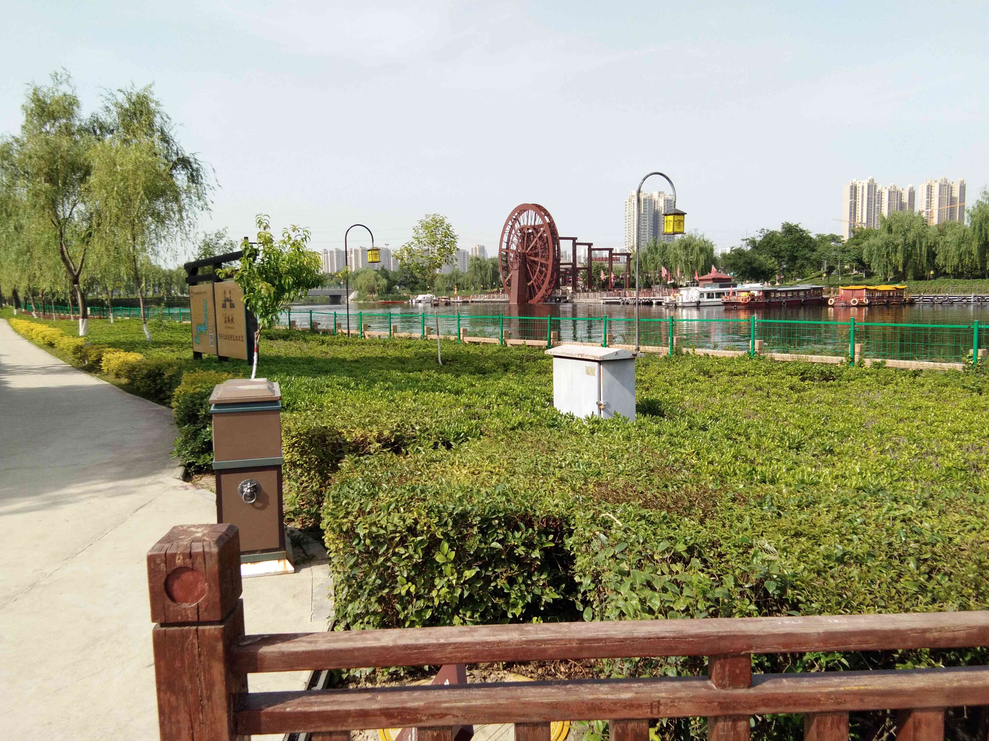 脚踏汉城湖公园全程!感受汉武辉煌!