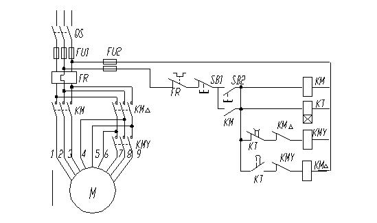 两台电机顺序启动控制线路图,电机控制线路图大全图解