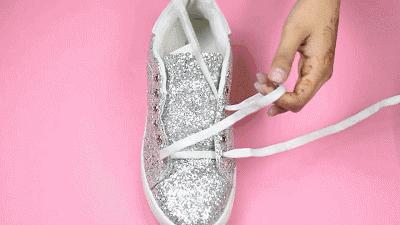 adidas贝壳头鞋带不打结系法,运动鞋鞋带系法教程男板鞋免打结