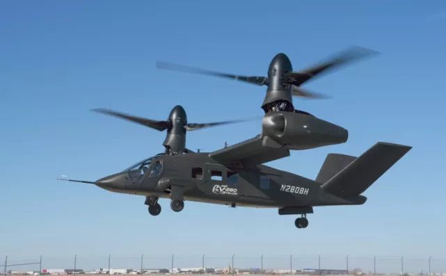 美军倾转旋翼机的变形过程,美国军用倾转旋翼机