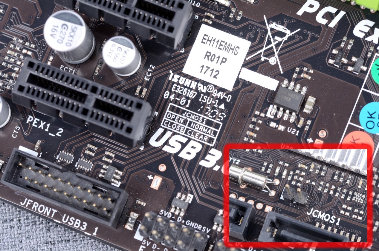 主板上型号标在哪,主板上的零件认识