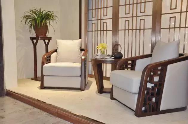 新中式轻奢休闲椅效果图,现代简约风格的懒人椅