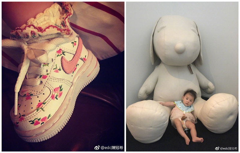 明星的孩子穿女装,明星的小孩穿搭