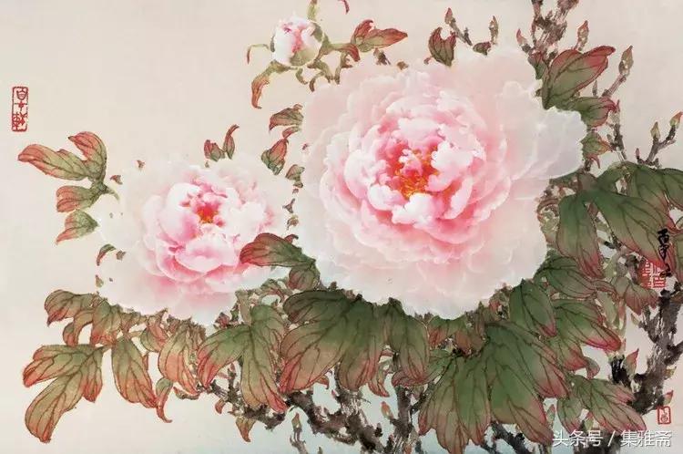 何百里的彩墨画,何百里美术作品欣赏