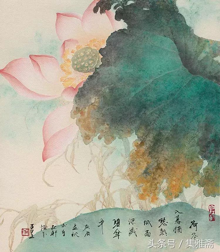 何百里的彩墨画,何百里美术作品欣赏