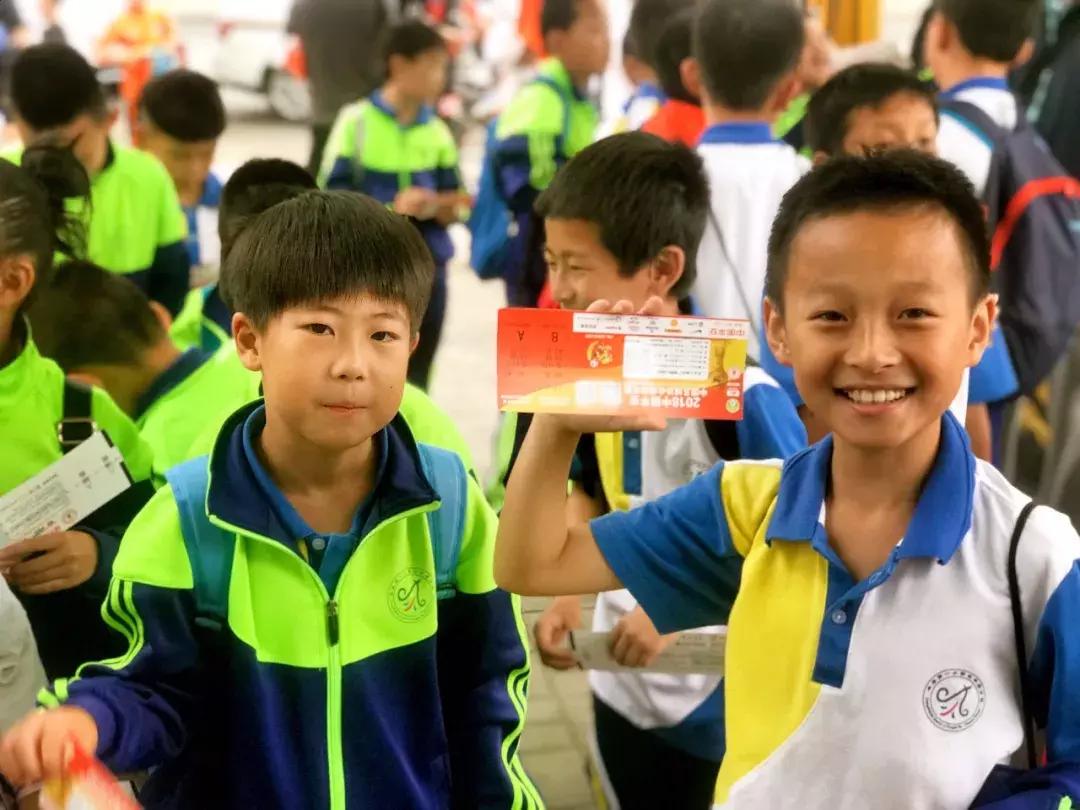 520｜一起爱！大麦体育携丰台一小长辛店分校为人和打call