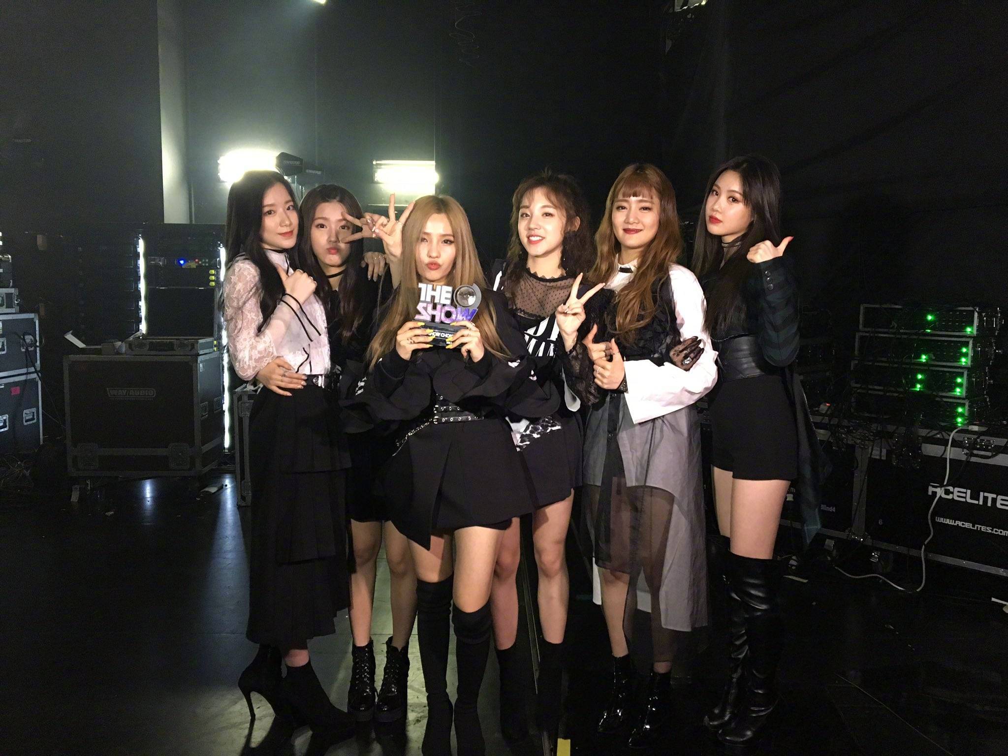 「G」I-DLE出道20天就拿一位，CUBE家的新女团有点厉害