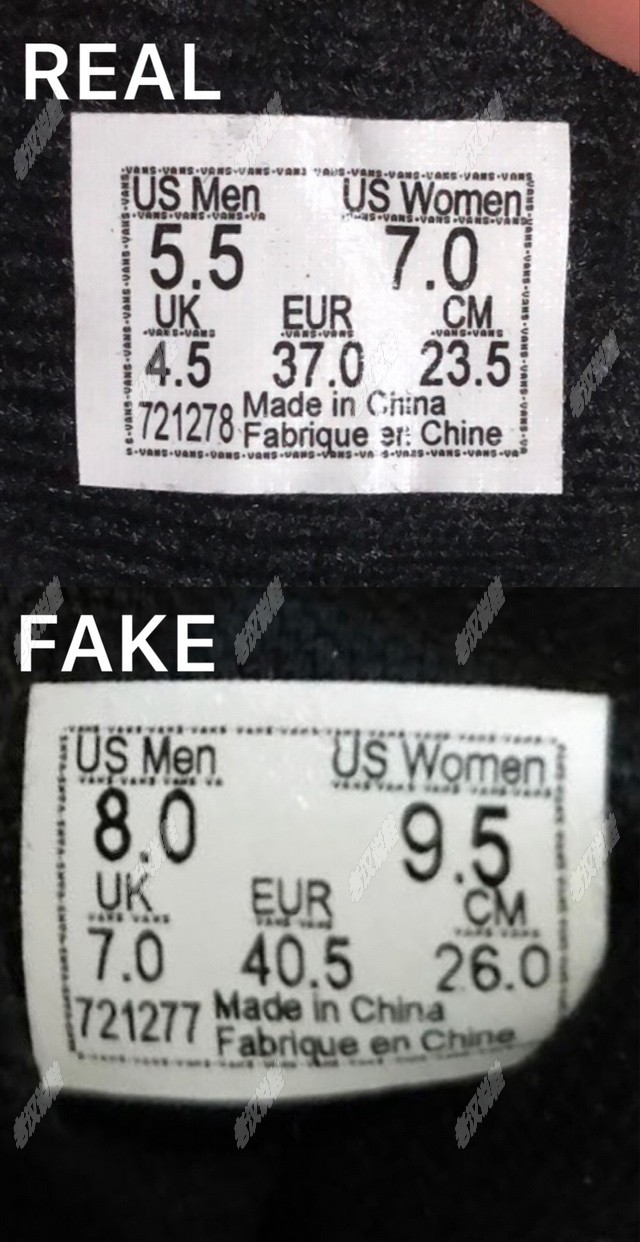老头教你辨别鞋,如何鉴别vans鞋真假