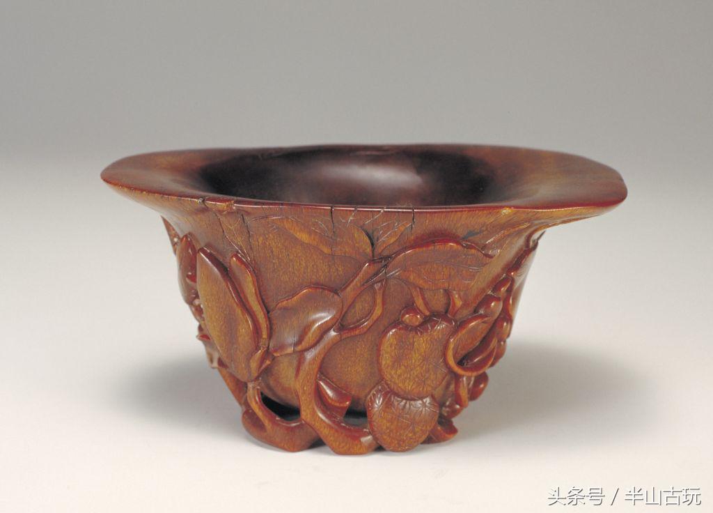 文玩珍品犀牛角,珍稀文玩犀牛角