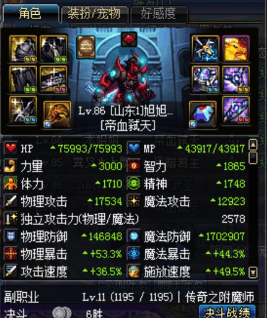 86版本幽魂套红眼旭旭宝宝面板,dnf旭旭宝宝最新版本红眼装备图