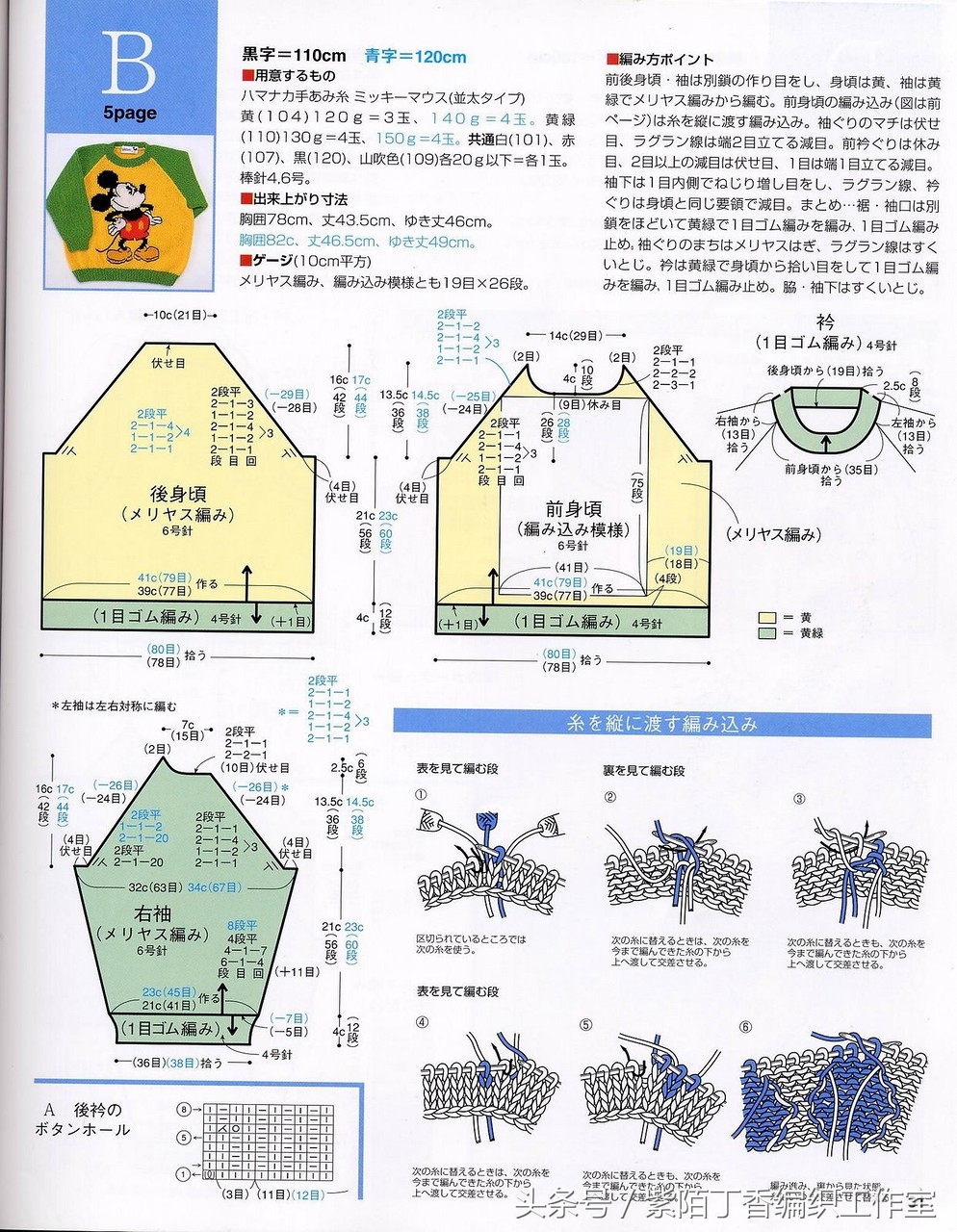 适合编织的儿童毛衣款式,今年最流行的宝宝毛衣编织图解