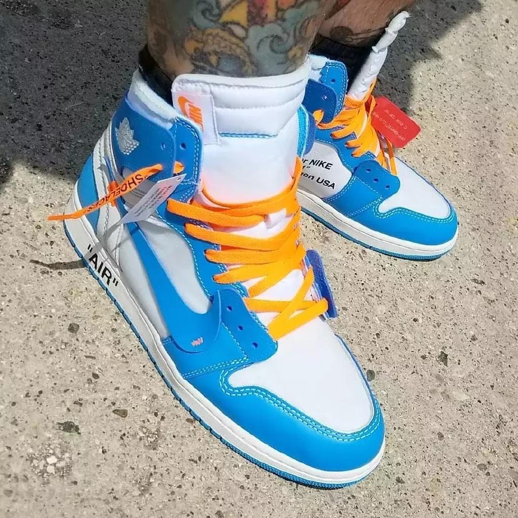 aj1ow北卡蓝怎么穿,学保罗乔治穿衣