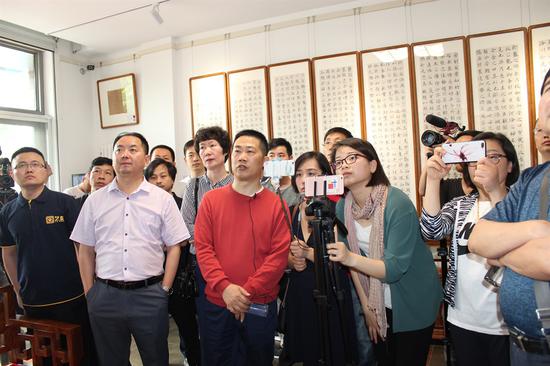 “心游八法”陈海良书法馆开馆展暨公开课圆满举办