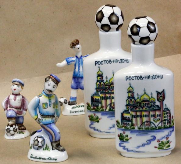 俄罗斯世界杯吉祥物宣传片,世界杯题材纪念品
