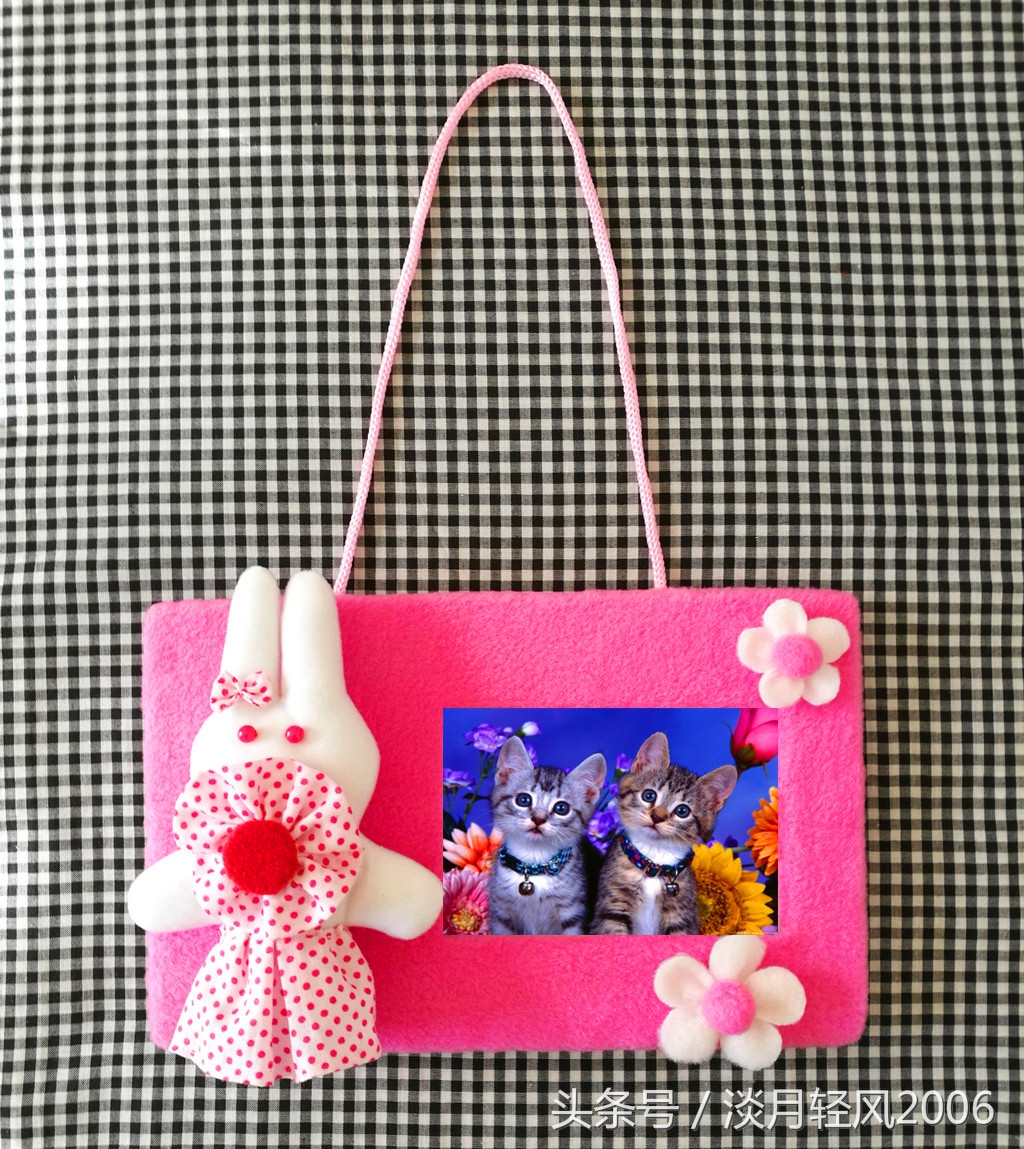 中秋节布艺相框怎么做,三年级布艺相框制作视频