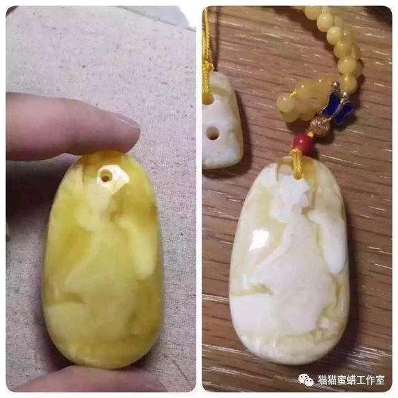 戴了半年的蜜蜡没有任何变化,戴了一段时间蜜蜡的变化