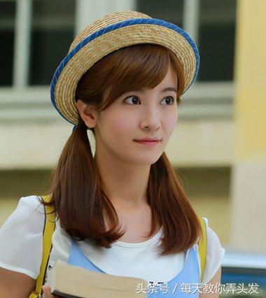 适合大脸方脸女生的扎发,适合大脸女生的扎发造型