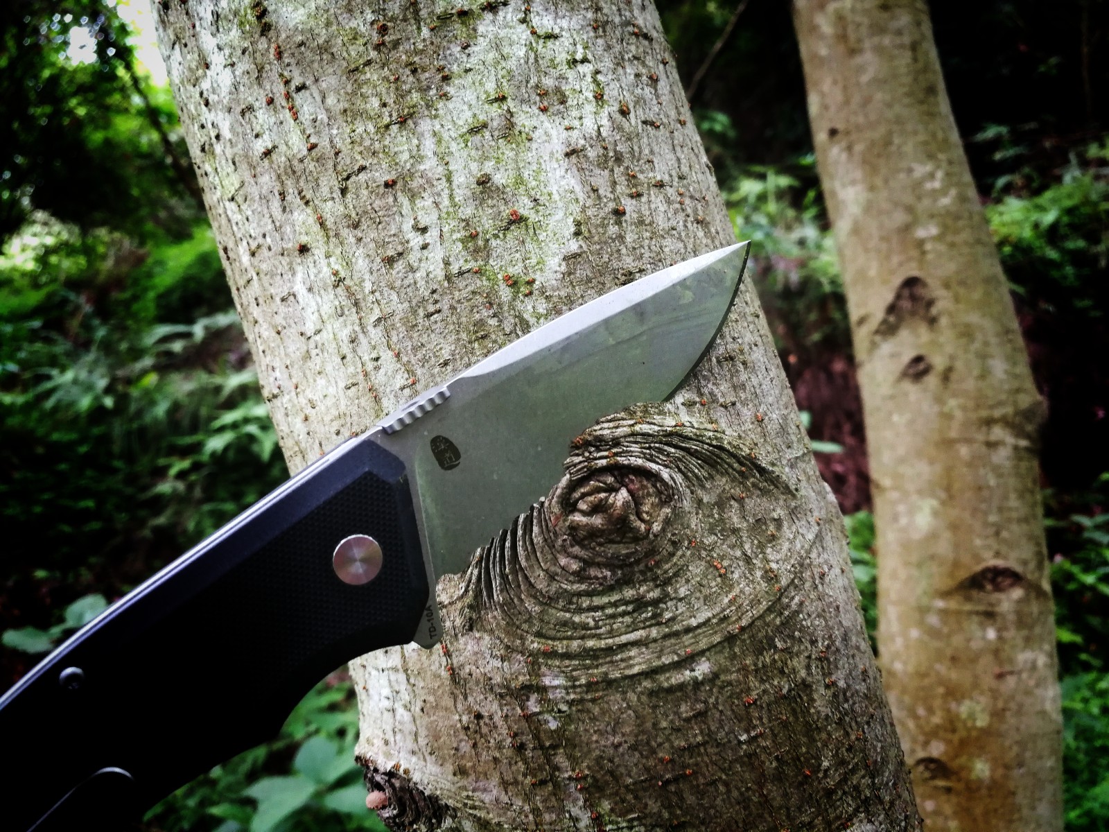 汉道洛克折叠刀钛合金版,汉道洛克刀镂空手柄好吗