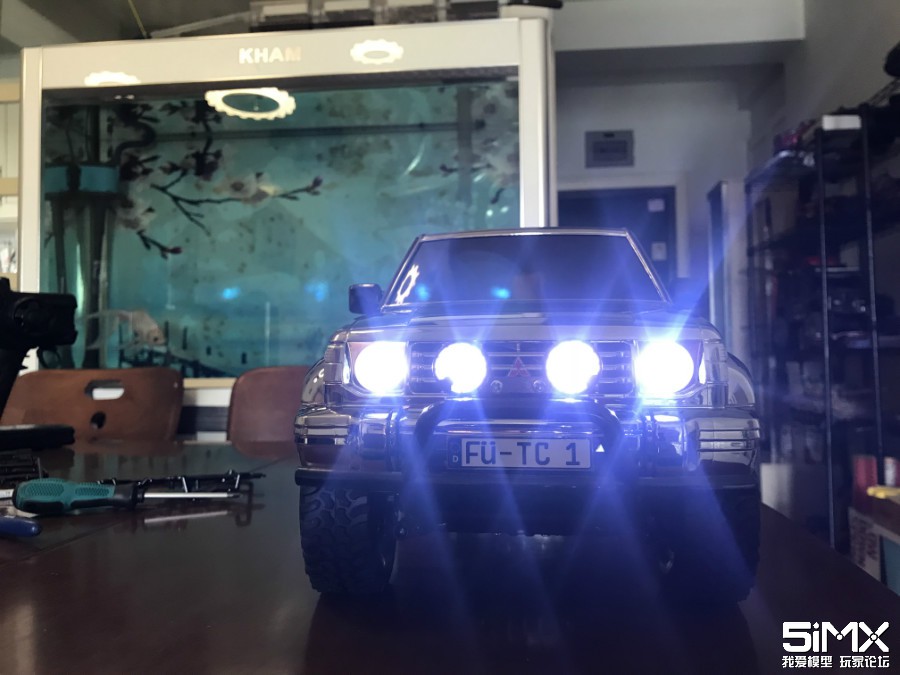 cc01帕杰罗开箱,田宫cc01帕杰罗特别版攀爬车测评