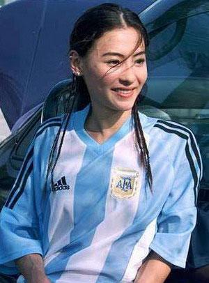 足球那些漂亮的女球迷大全,足球好看