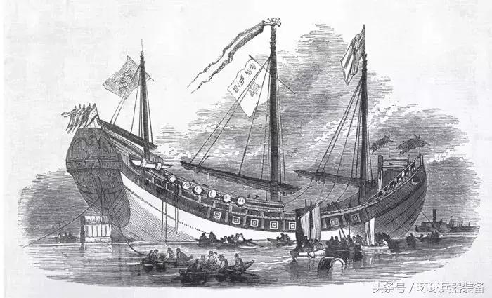 清朝战船和明朝战船,清朝水军战船