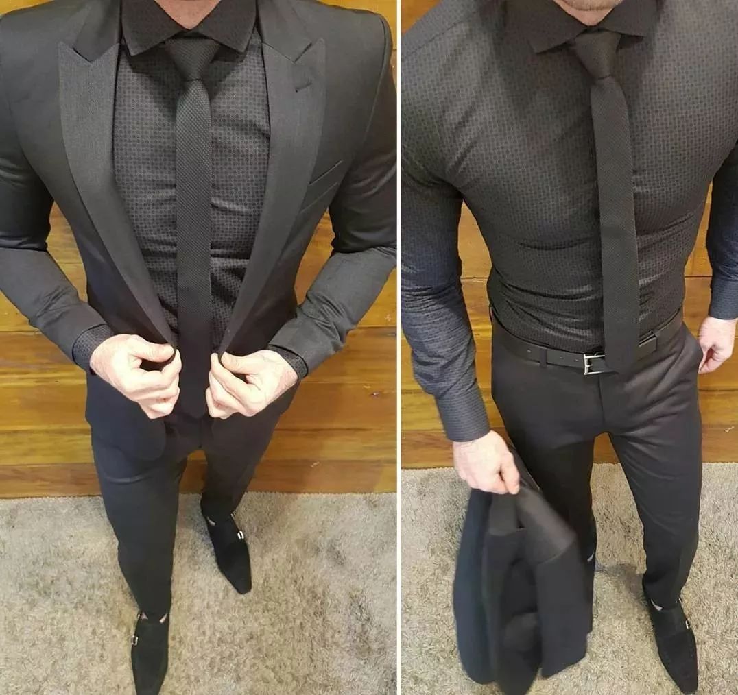 男人胸肌胀起来,男人胸肌撑起西装