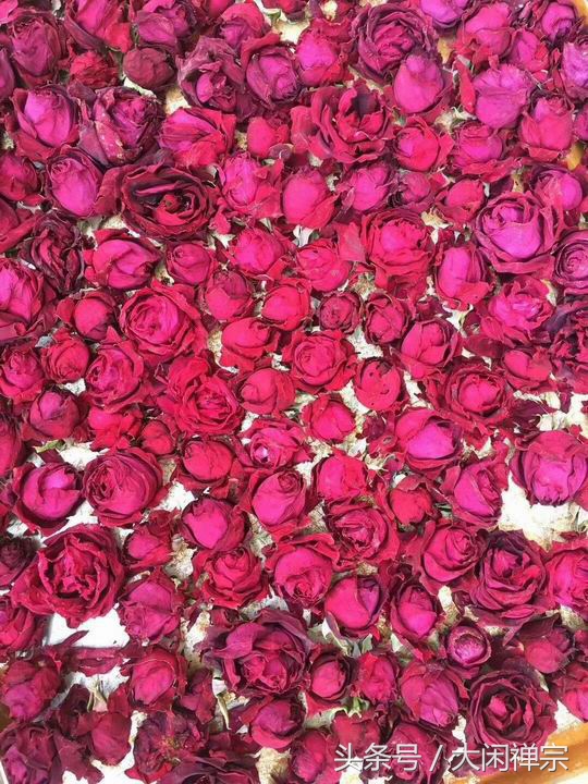 云南a级玫瑰花茶,云南大理顶级冻干墨红玫瑰