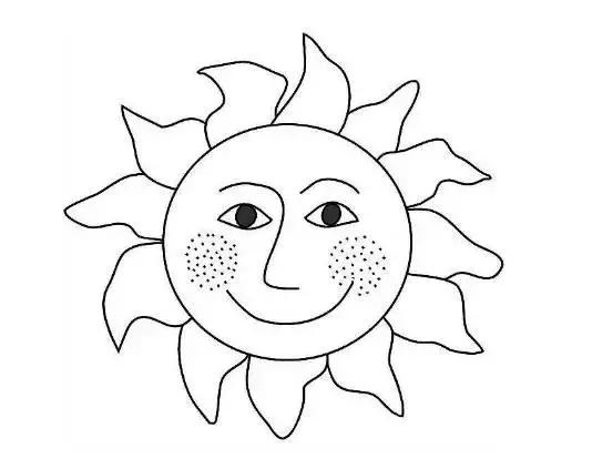 填色画可打印12星座美少女,幼儿填色画a4直接打印