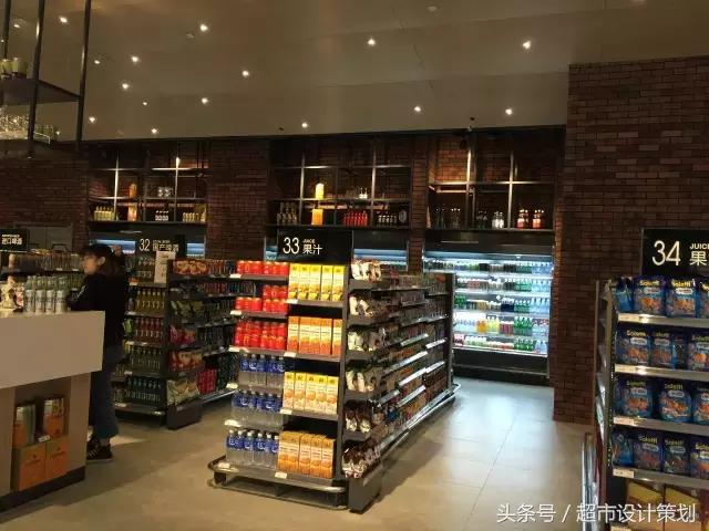 零售区设计效果图,让人惊艳的超市设计