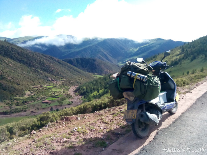 一个人、一只狗、一辆小踏板，风雨30天去*藏西**的故事（四）