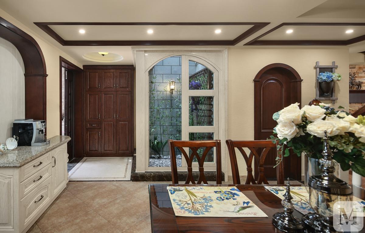 中式豪宅实木整装全屋定制,美式130平全屋实木定制