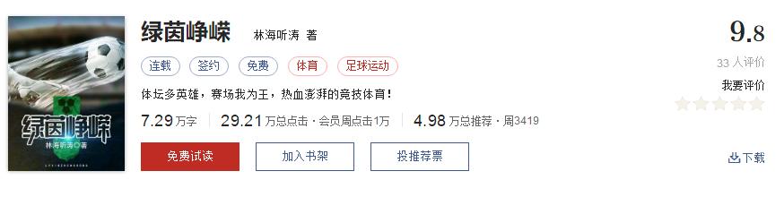 比较真实好看的足球小说推荐,给大家推荐几本足球竞技小说
